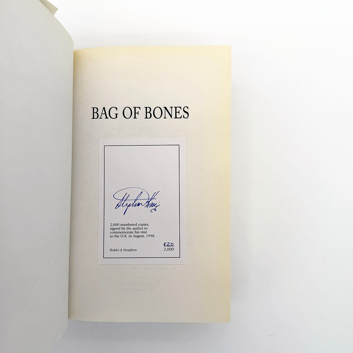Bag of Bones UK S/L
