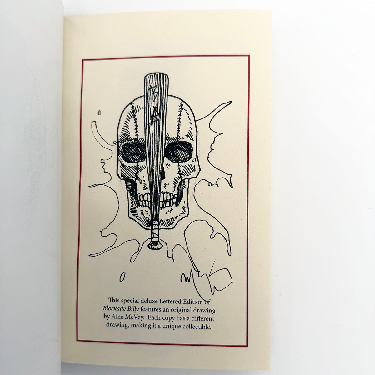 Blockade Billy - LETTERED edition