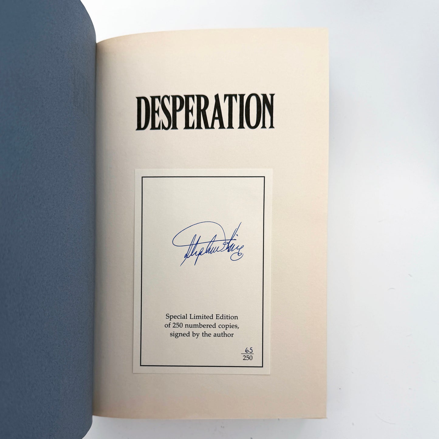 Desperation/Regulators UK S/L