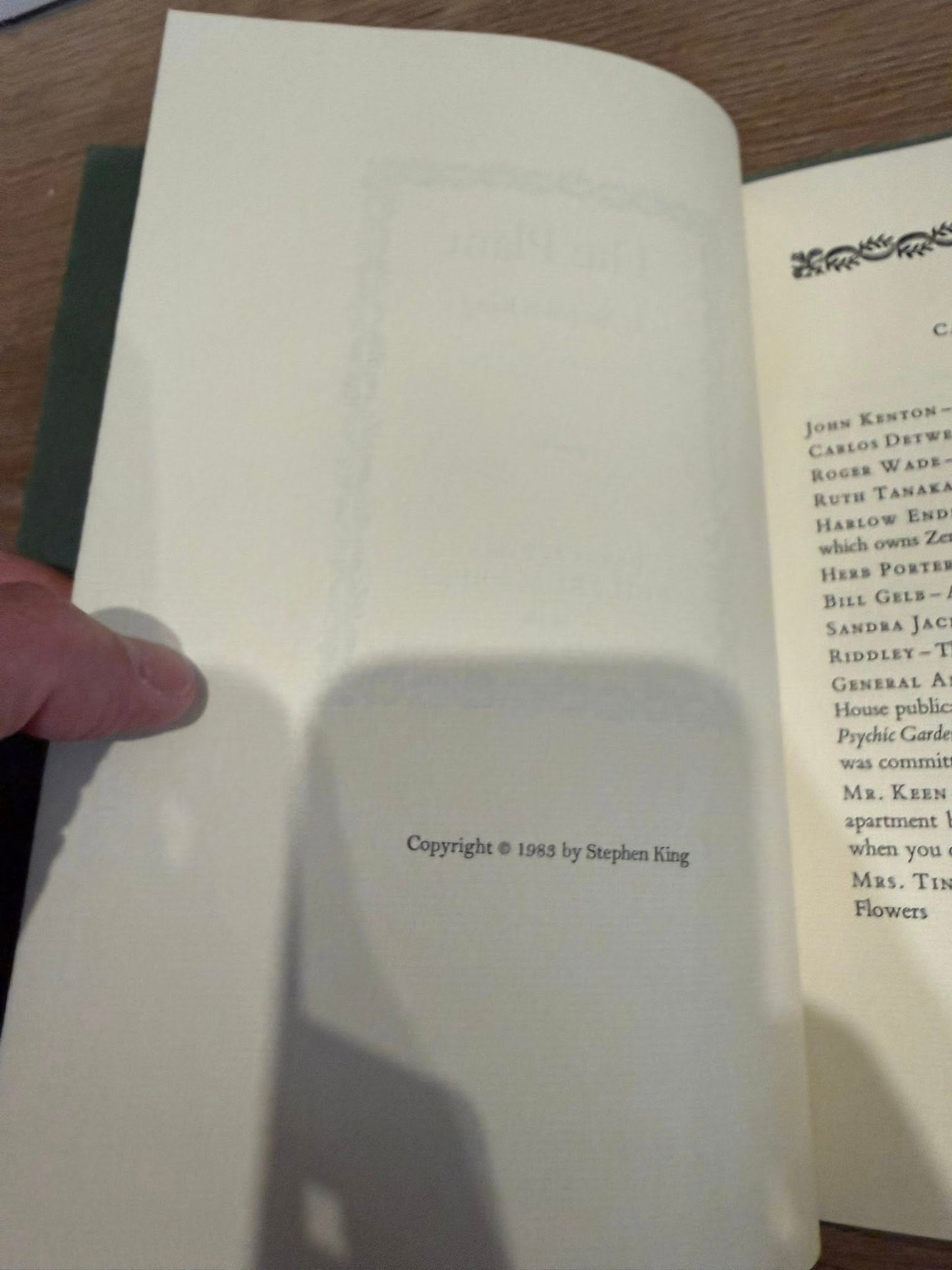 The Plant S/L - All three volumes, inscribed to the same person.