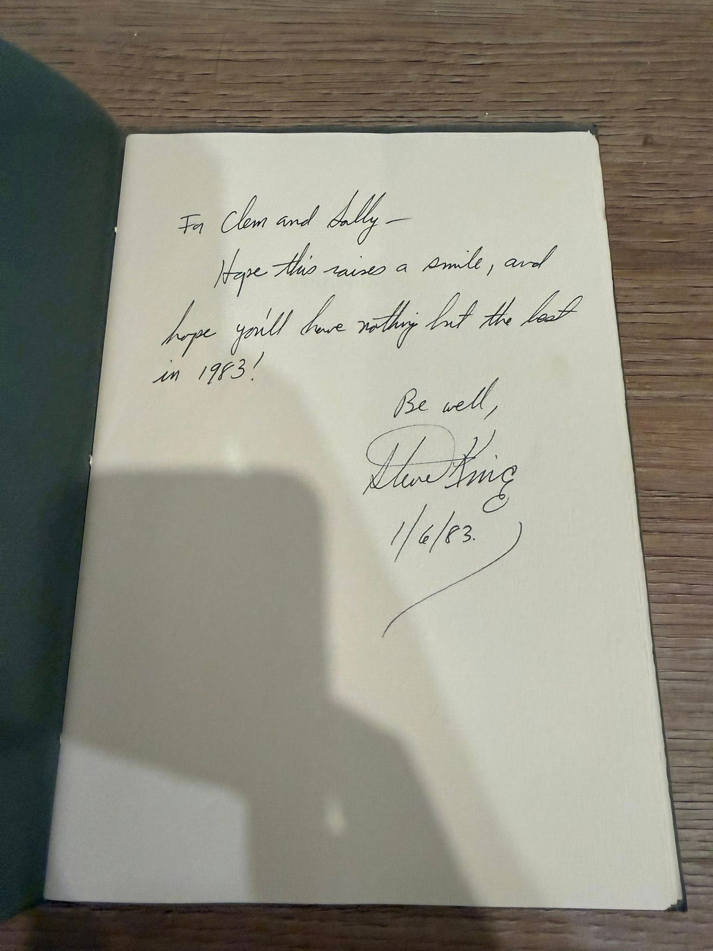 The Plant S/L - All three volumes, inscribed to the same person.